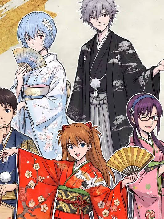 【Pre-sale】Decorative Painting of Kimono EVA-XingKong Studio