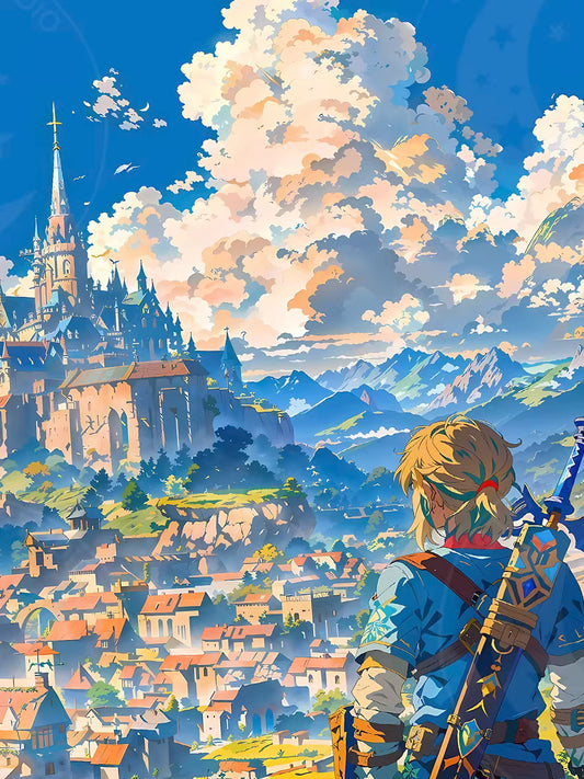【Pre-sale】Decorative Painting of Zelda Castle-XingKong Studio