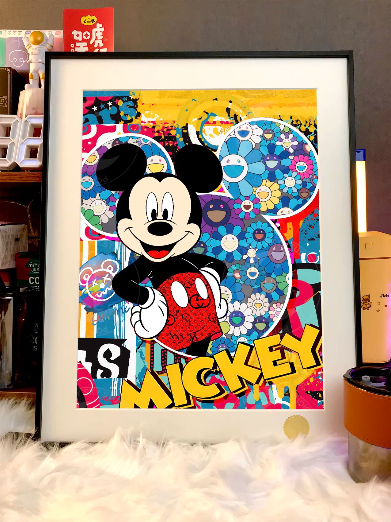 【Pre-sale】Decorative Painting of Sun Flower Mickey-XingKong Studio