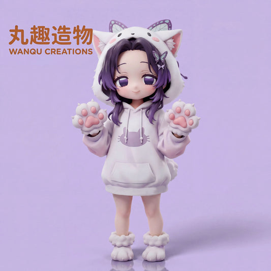 【Pre-sale】Q Version Cat Kochou Shinobu-WanQu Creations Studio