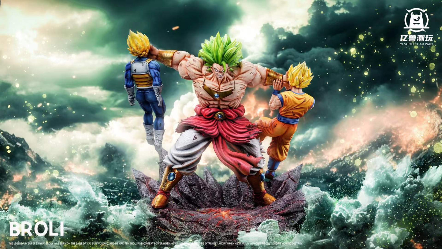 YiShou Studio - Broly vs Goku Vegeta | 布罗利 vs 悟空贝吉塔