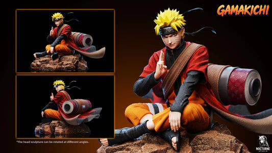 【Pre-sale】1/7 Scale Naruto and Gamakichi-Naruto-Nocturne Studio x ICE Studio