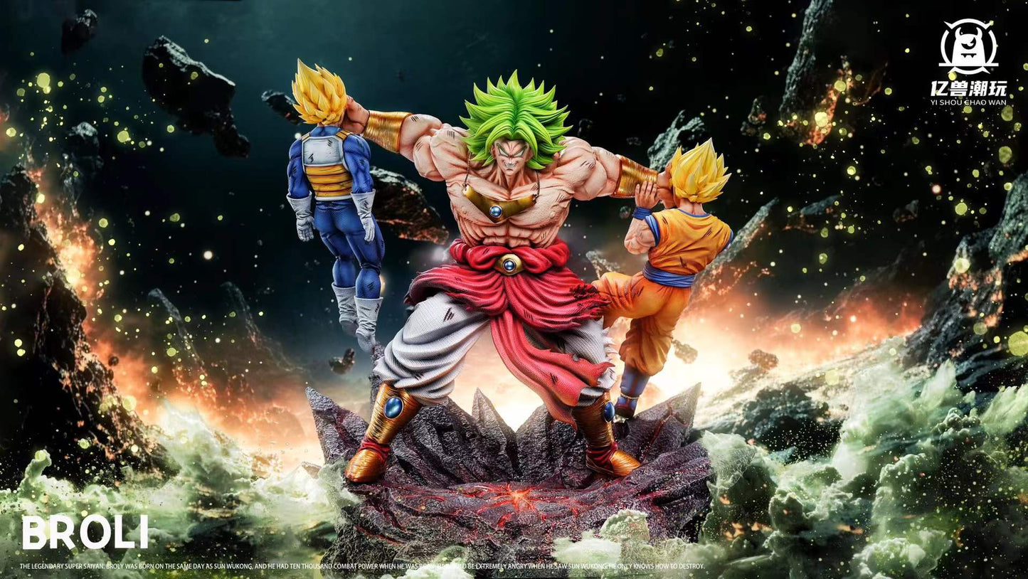 YiShou Studio - Broly vs Goku Vegeta | 布罗利 vs 悟空贝吉塔