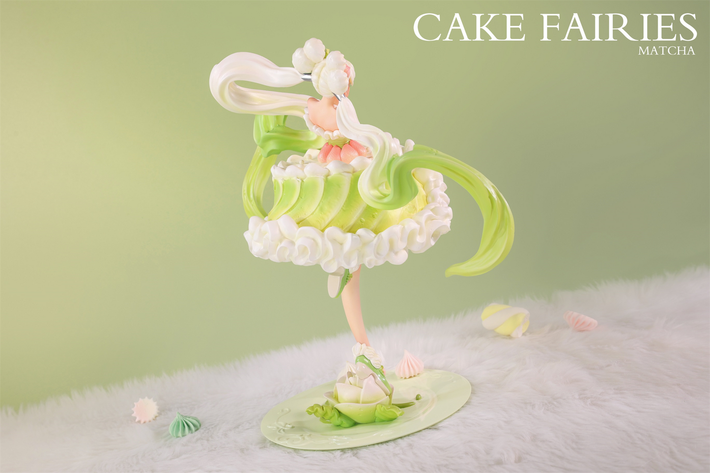 WeArtDoing Studio - Cake Fairies Strawberry & Matcha | 甜点精灵 芝士草莓 & 抹茶慕斯