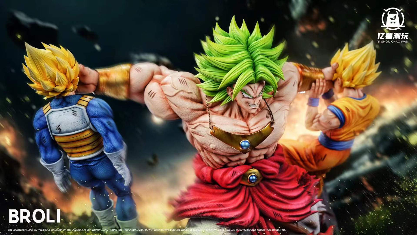 YiShou Studio - Broly vs Goku Vegeta | 布罗利 vs 悟空贝吉塔