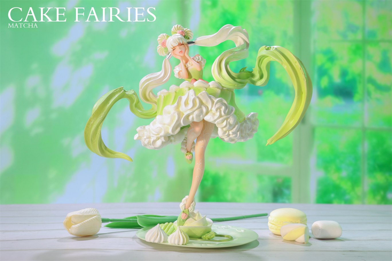 WeArtDoing Studio - Cake Fairies Strawberry & Matcha | 甜点精灵 芝士草莓 & 抹茶慕斯