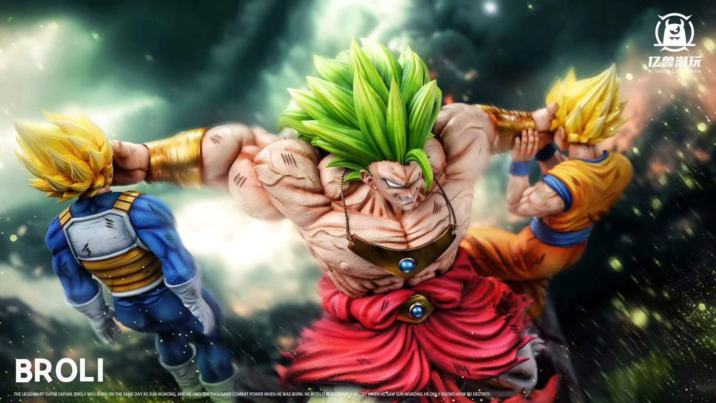 YiShou Studio - Broly vs Goku Vegeta | 布罗利 vs 悟空贝吉塔