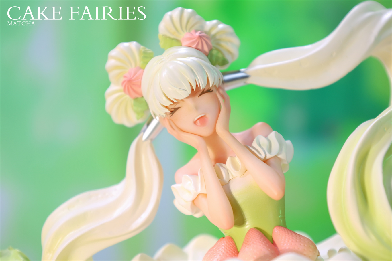 WeArtDoing Studio - Cake Fairies Strawberry & Matcha | 甜点精灵 芝士草莓 & 抹茶慕斯