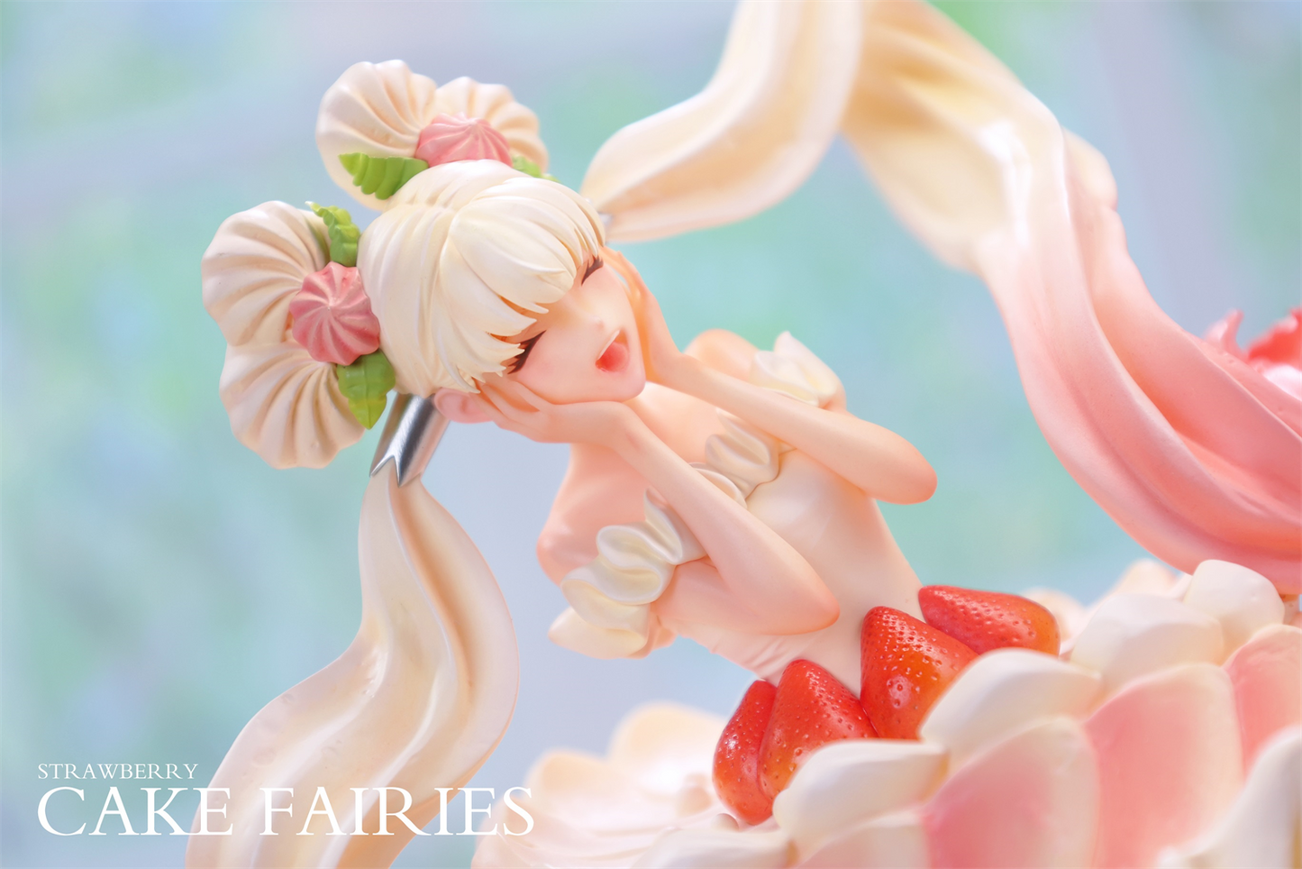 WeArtDoing Studio - Cake Fairies Strawberry & Matcha | 甜点精灵 芝士草莓 & 抹茶慕斯