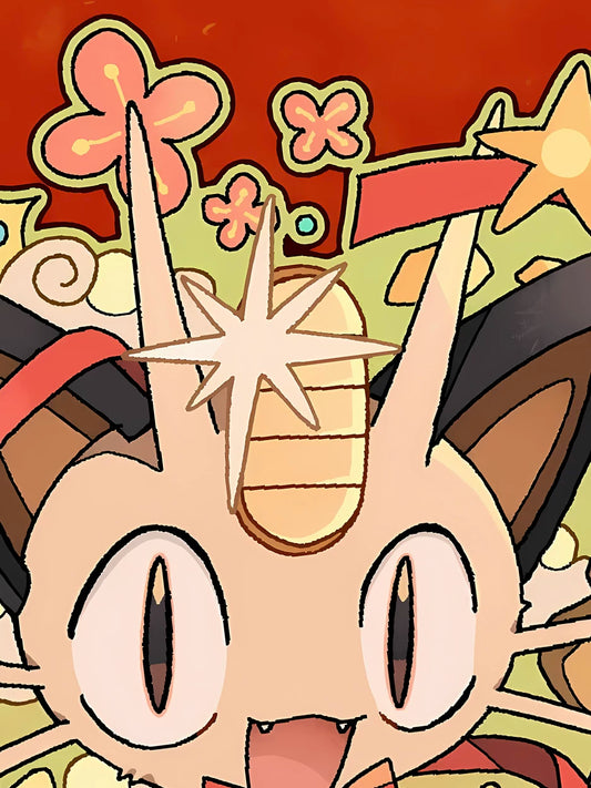 【Pre-sale】Decorative Painting of Meowth-XingKong Studio
