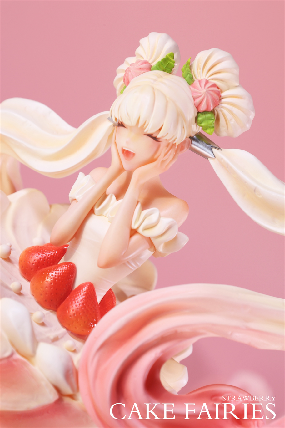 WeArtDoing Studio - Cake Fairies Strawberry & Matcha | 甜点精灵 芝士草莓 & 抹茶慕斯