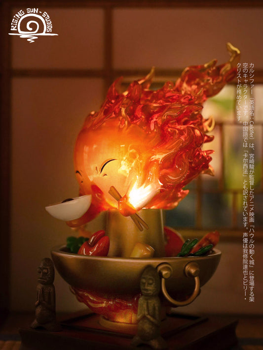 【Pre-sale】Hot pot Calcifer with LED-Rising Sun Studio