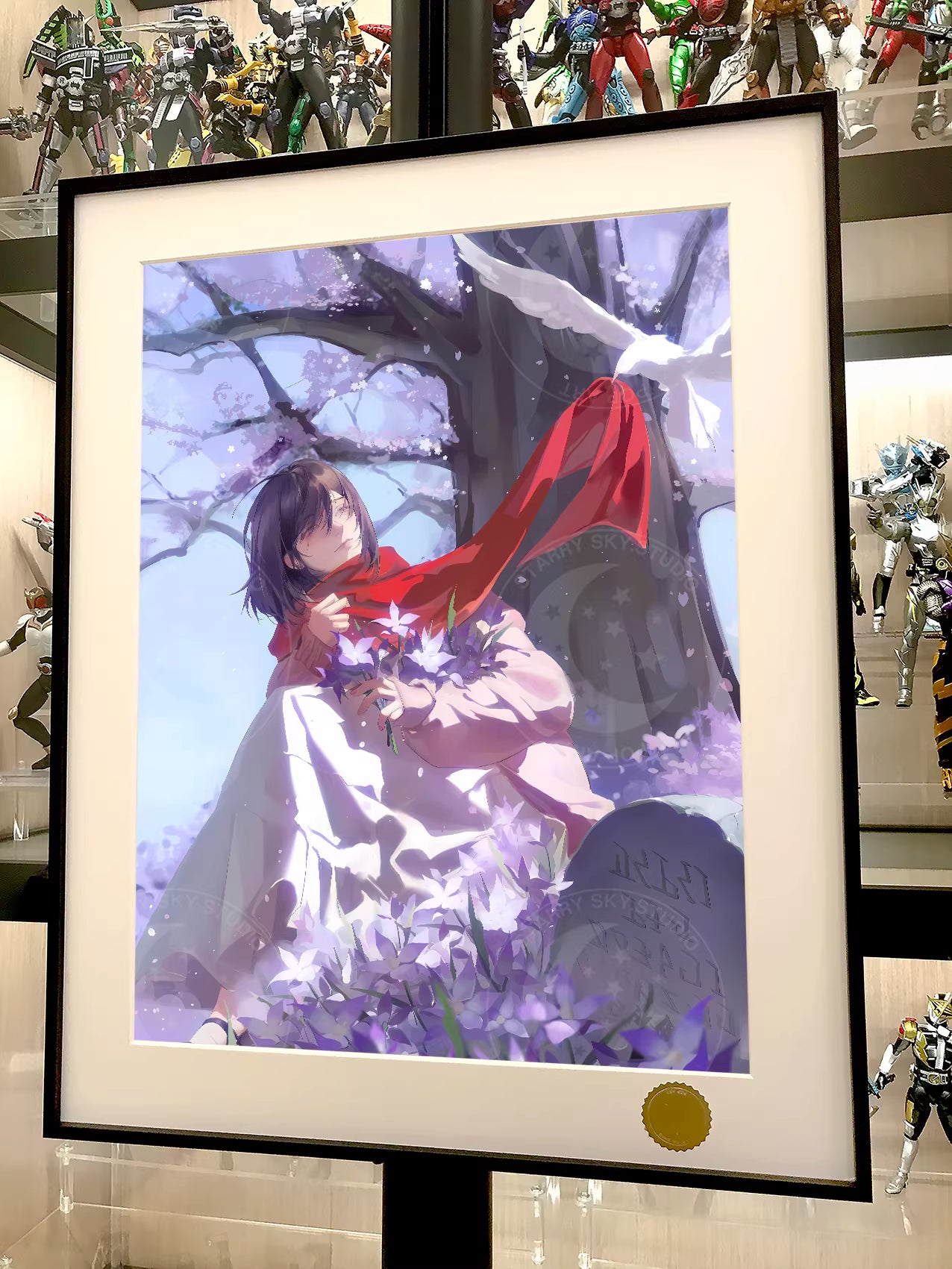 【Pre-sale】Decorative Painting of Scarf Mikasa-XingKong Studio