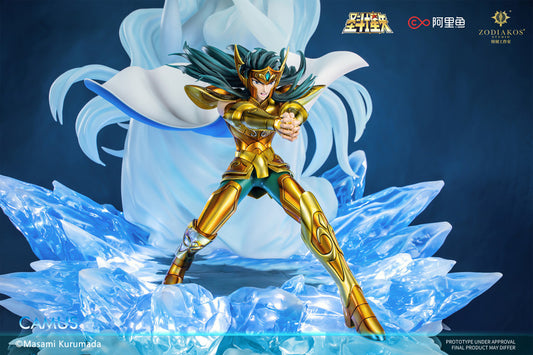 【Pre-sale】1/6 Scale Aquarius Gold Saint Camus with LED Licensed-Zodiakos Studio