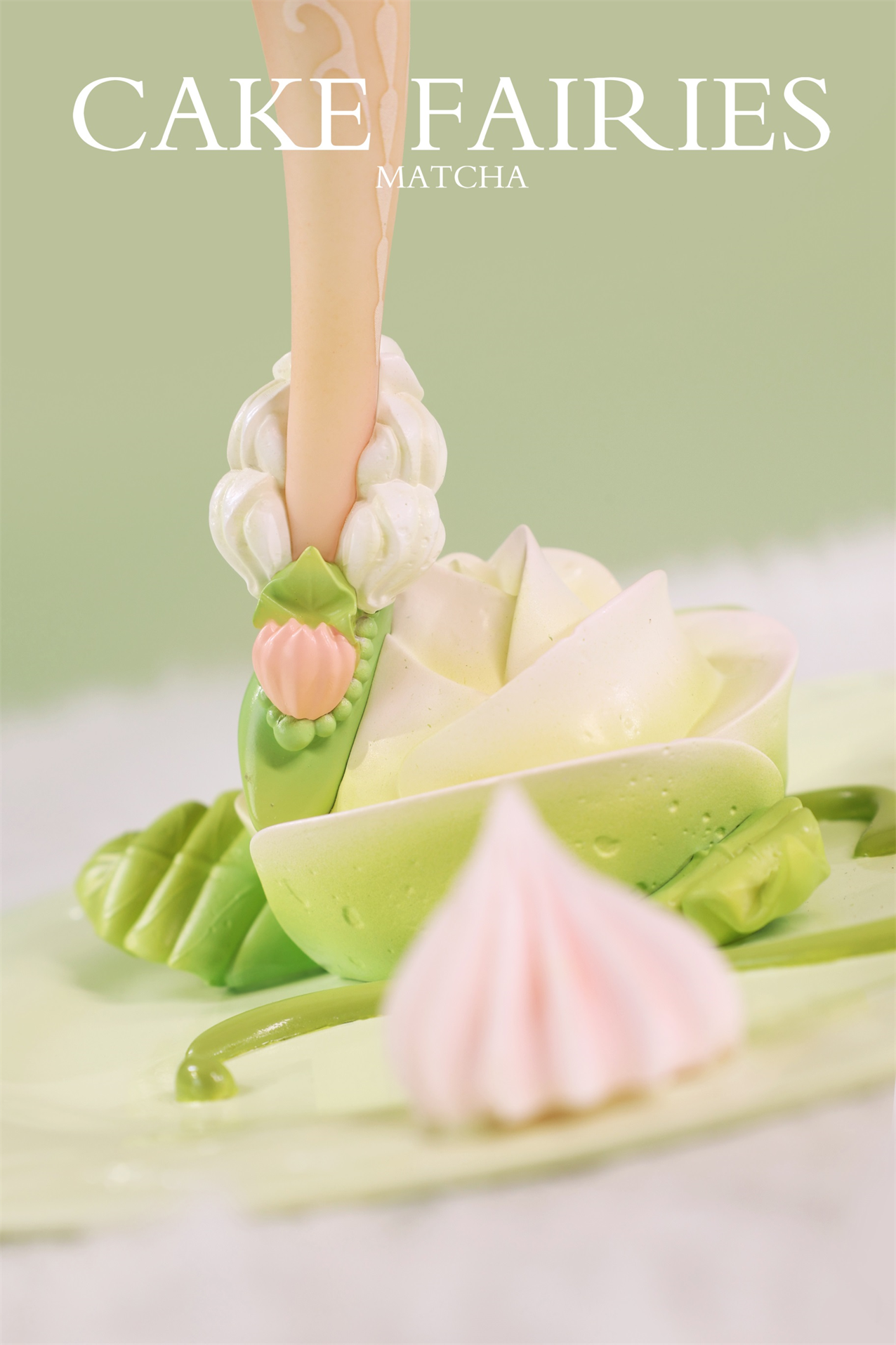 WeArtDoing Studio - Cake Fairies Strawberry & Matcha | 甜点精灵 芝士草莓 & 抹茶慕斯