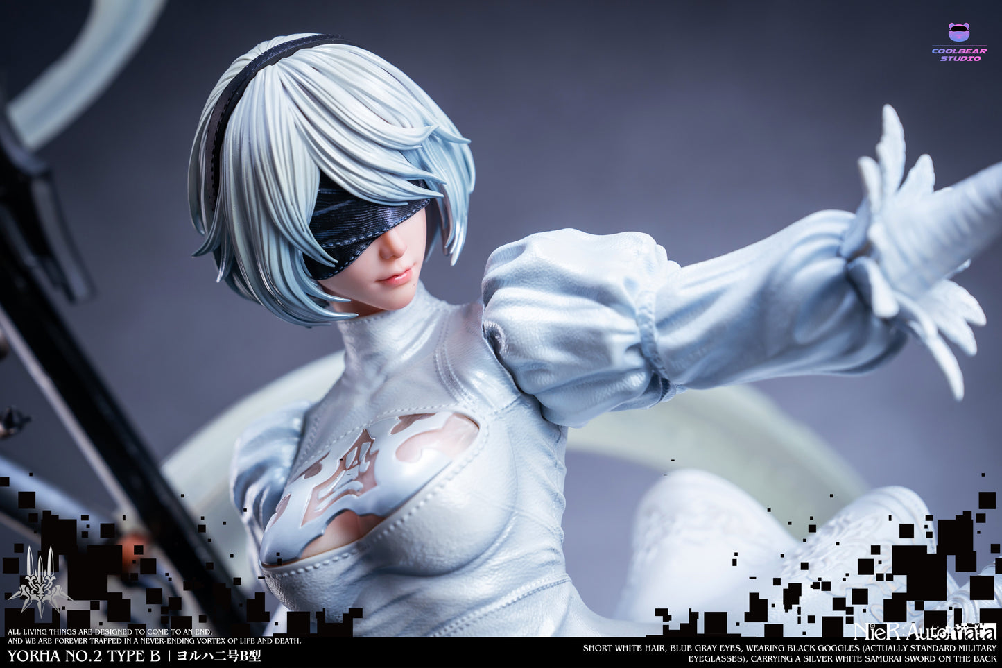 Coolbear Studio - Nier Automata 2B | 尼尔机械纪元 2B