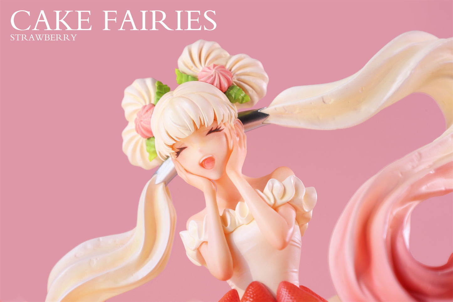 WeArtDoing Studio - Cake Fairies Strawberry & Matcha | 甜点精灵 芝士草莓 & 抹茶慕斯
