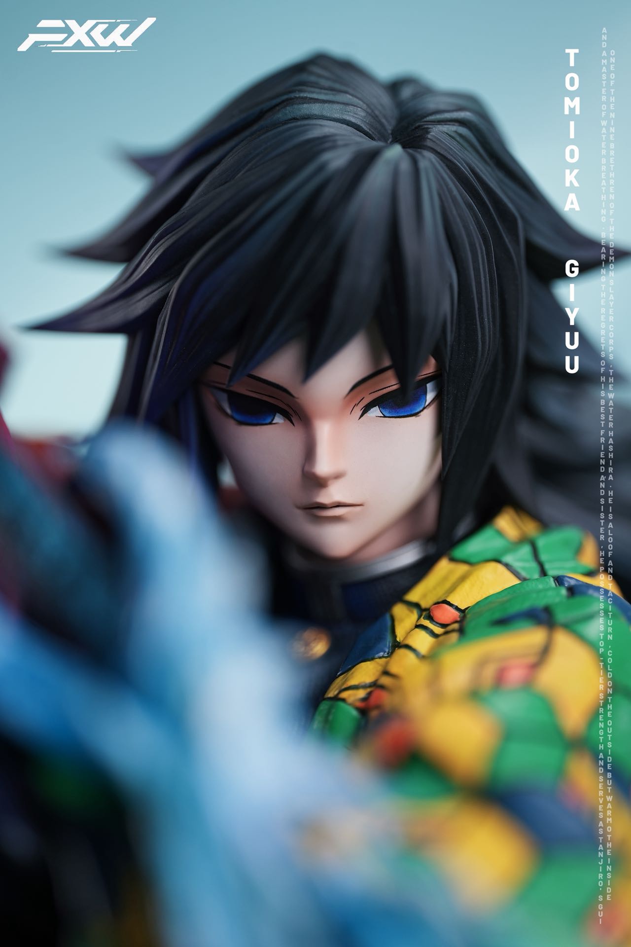 FXW Studio - Nine Hashira Series Water Hashira Giyu Tomioka Demon Slayer 1/6 Scale Statue(GK)
