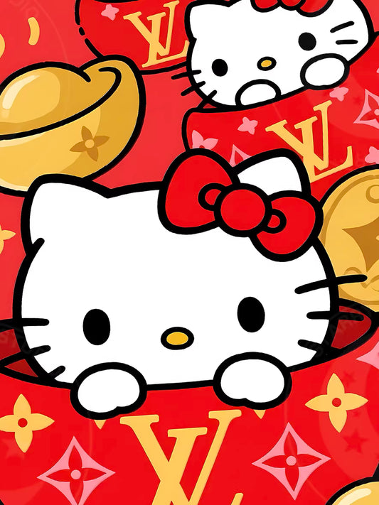 【Pre-sale】Decorative Painting of Wealthy kitty-XingKong Studio