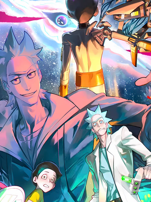 【Pre-sale】Decorative Painting of Rick and Morty-XingKong Studio
