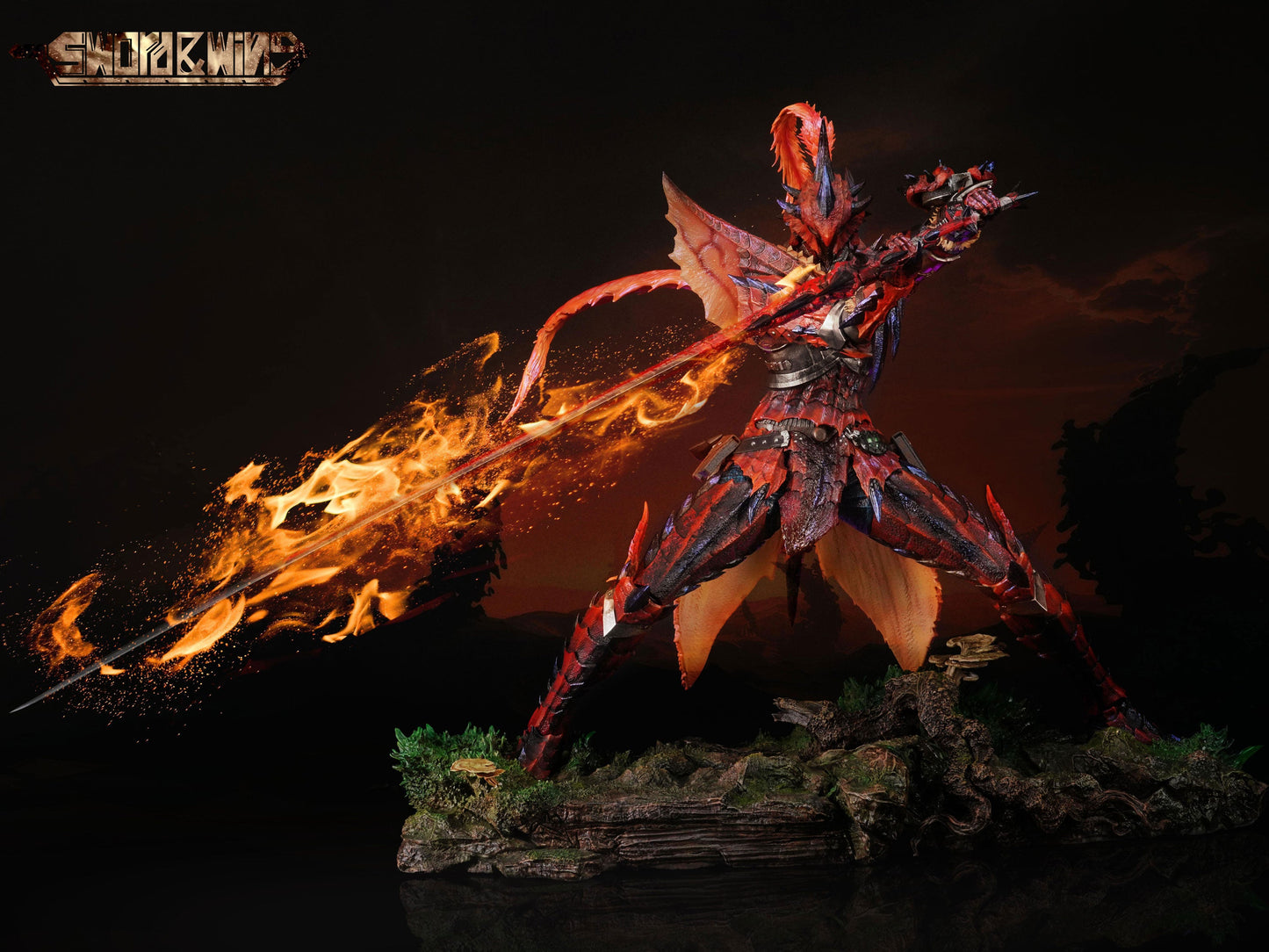 Sword x Wing - Rathalos | 雄火龙 & 苍火龙