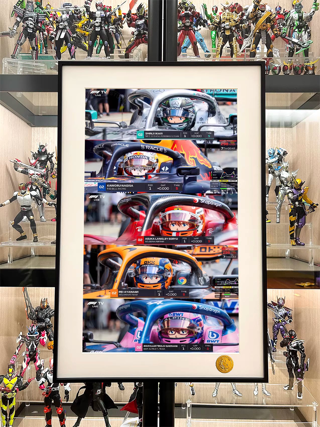 【Pre-sale】Decorative Painting of Racing Driver-XingKong Studio