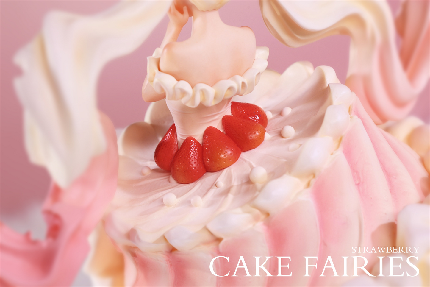 WeArtDoing Studio - Cake Fairies Strawberry & Matcha | 甜点精灵 芝士草莓 & 抹茶慕斯