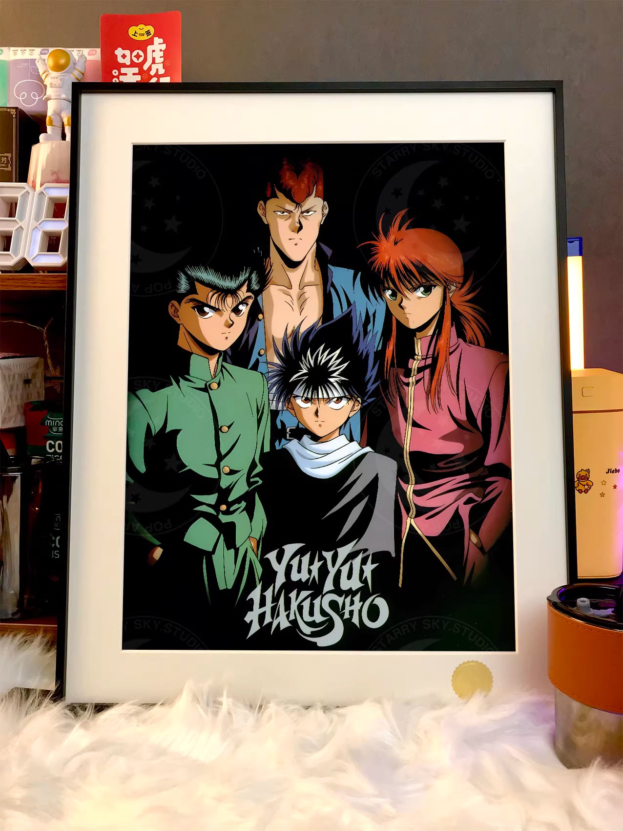 【Pre-sale】Decorative Painting of Yuusuke Urameshi, Kurama, Hiei and Kuwabara-XingKong Studio
