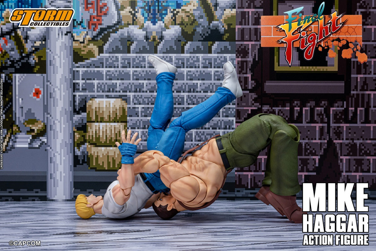 Storm Toys - MIKE HAGGAR - FINAL FIGHT ACTION FIGURE CAFF01 (Licensed)