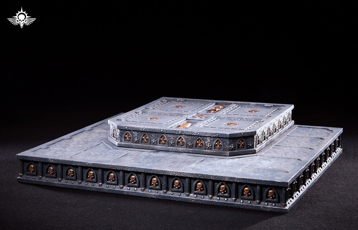 Xinglan Workshop-Universal Warhammer-style Temple Primarch Throne (Compatible with 1/18, 1/12 & 1/6 Scales)-Sence