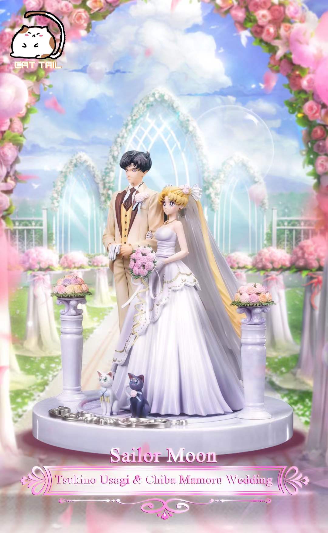 Cat Tail Studio - Tsukino Usagi & Chiba Mamoru Wedding | 月野兔与地场卫的婚礼