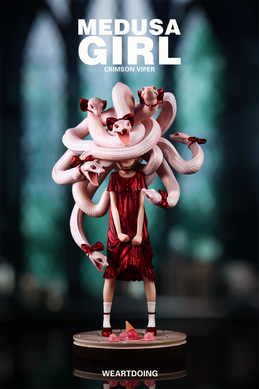 【Pre-sale】Medusa Girl-Green Viper and Crimson Viper-WeArtDoing Studio