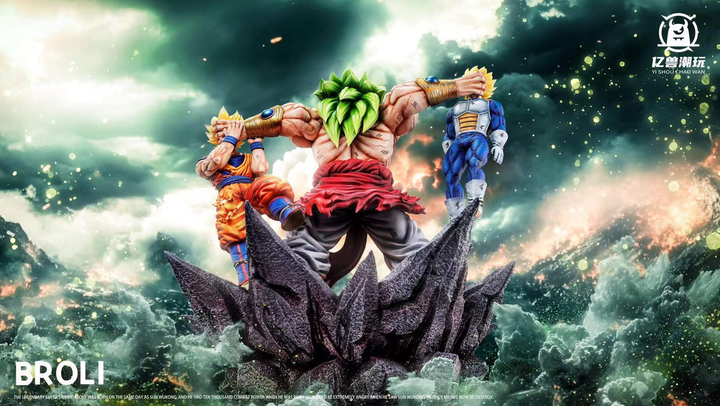 YiShou Studio - Broly vs Goku Vegeta | 布罗利 vs 悟空贝吉塔
