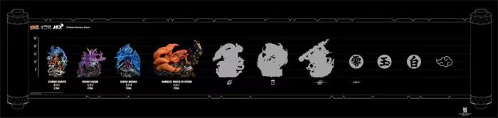 HEX Collectibles - Licensed Minato Namikaze VS Ninetails | 波风水门 VS 九尾