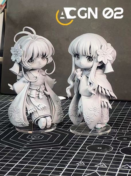 ACGN 02 Studio - Cardcaptor Sakura Sakura Kinomoto & Tomoyo Daidouji | 魔卡少女樱 木之本樱 & 大道寺知世