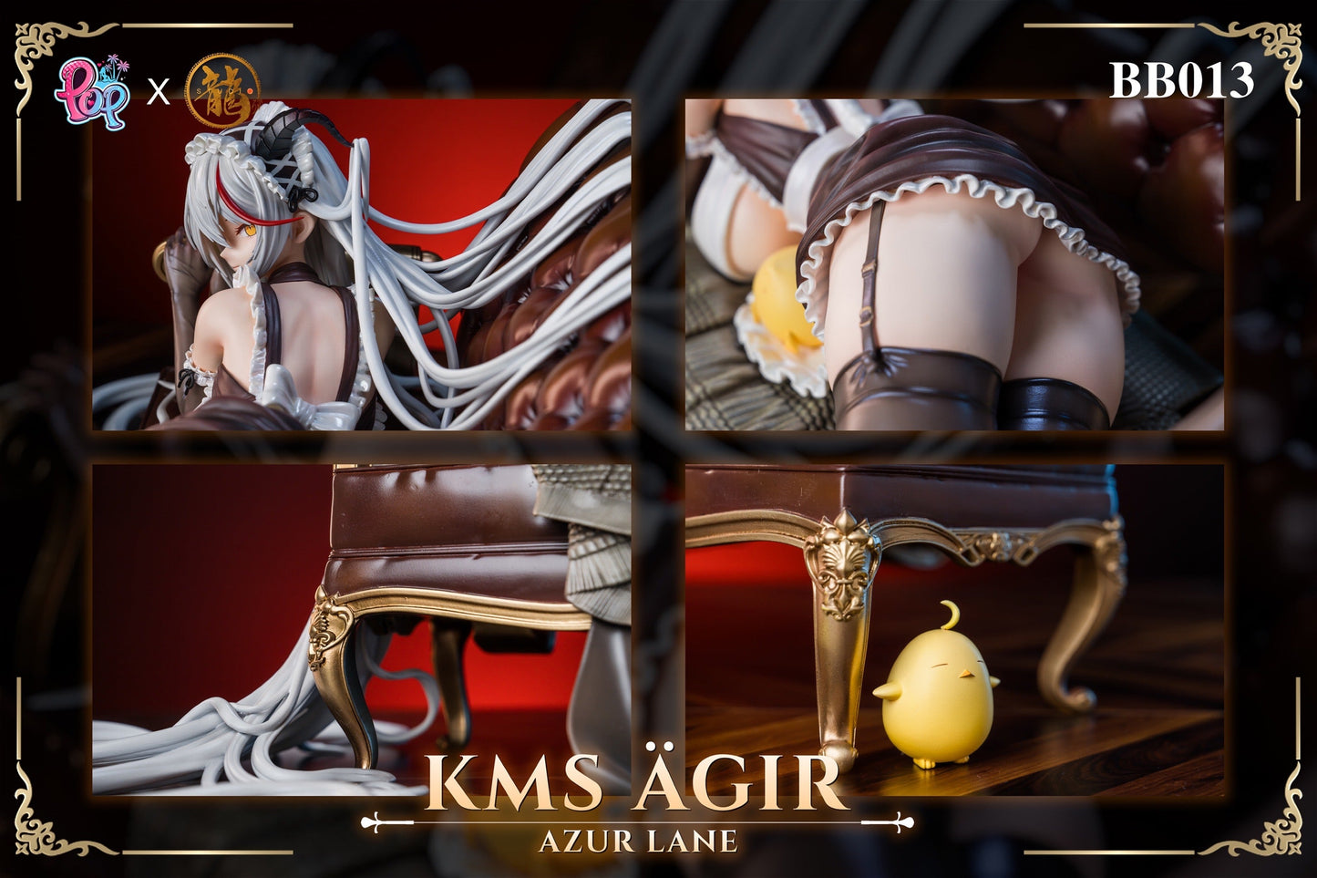 Dragon x POP Studio - BB Series Azur Lane Maid KMS Agir | BB系列 碧蓝航线 女仆埃吉尔