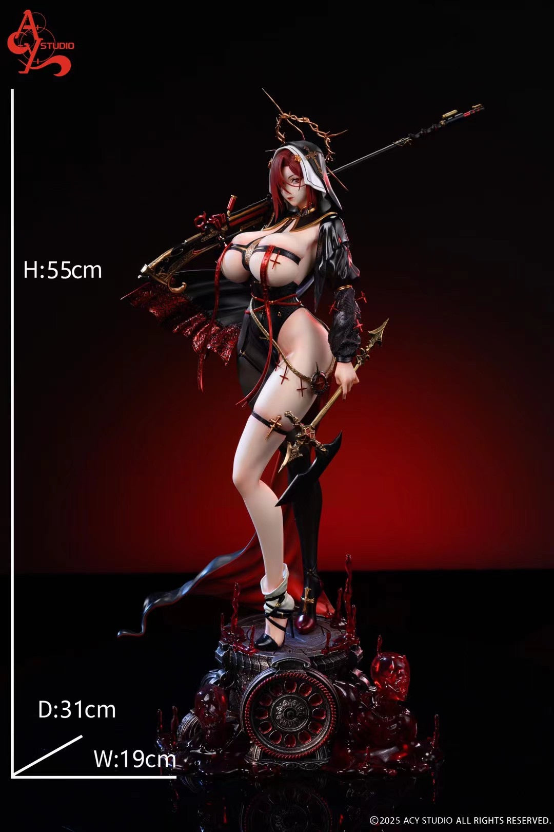 ACY Studio - OC Battle Nun | OC 战斗修女