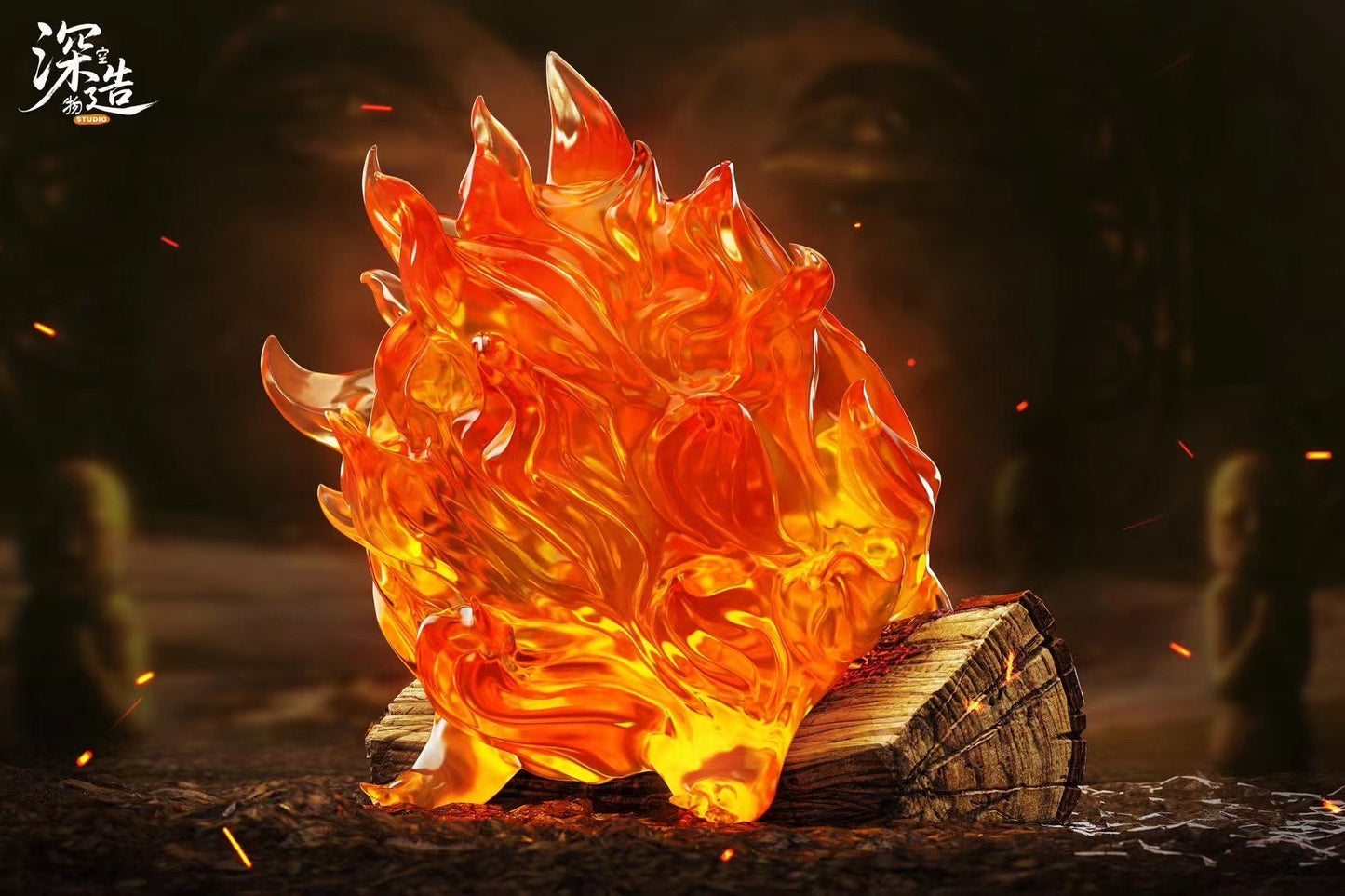 Shen Zao Studio - Howl’s Moving Castle Calcifer | 哈尔的移动城堡 卡尔西法