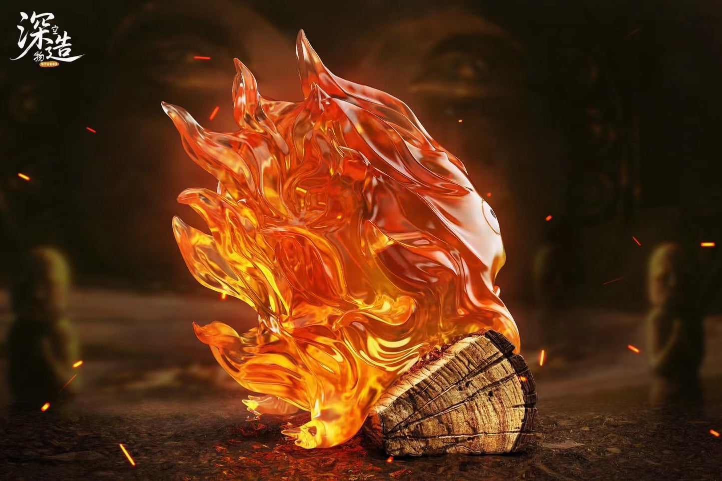 Shen Zao Studio - Howl’s Moving Castle Calcifer | 哈尔的移动城堡 卡尔西法