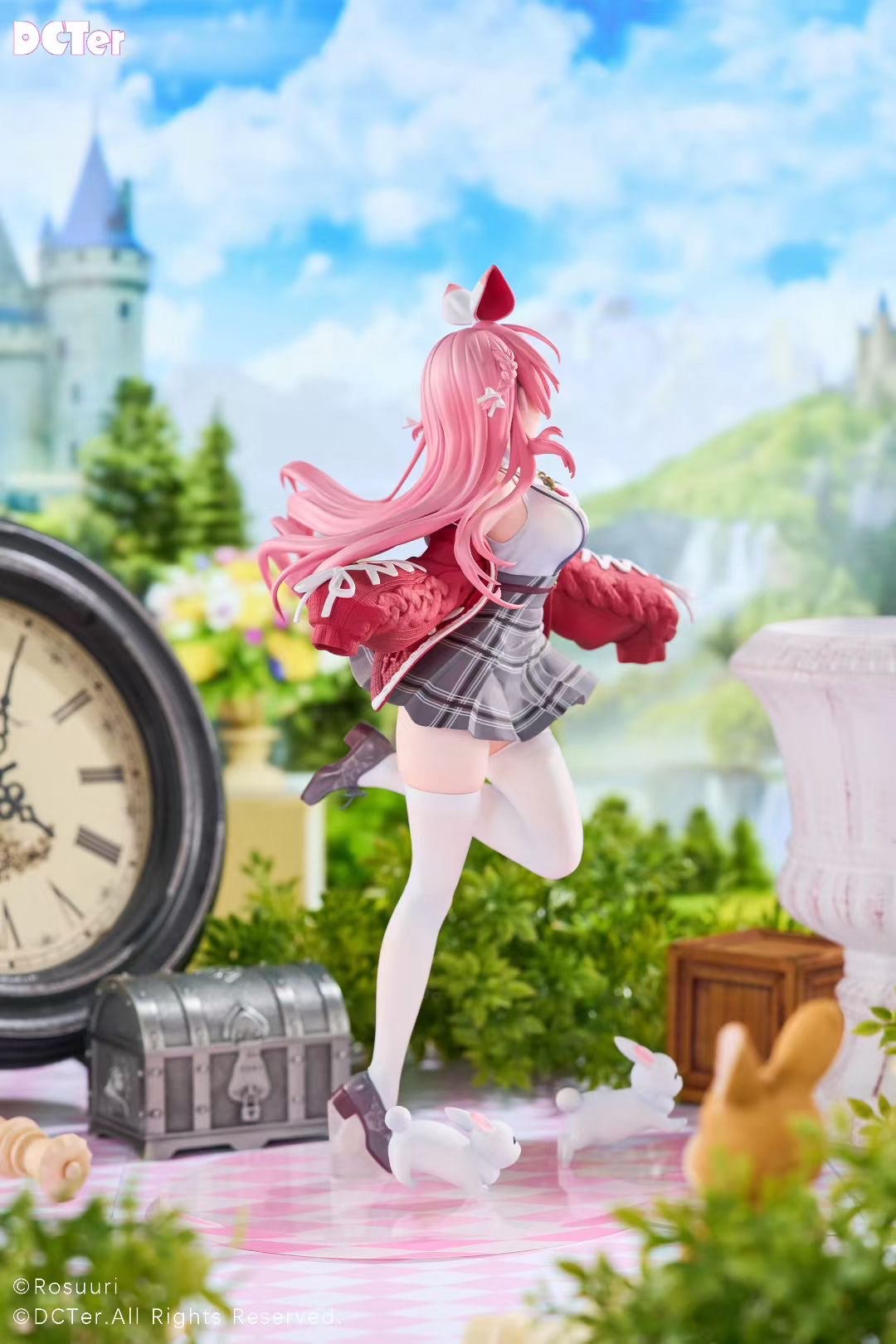 DCTer Studio - Licensed White Rabbit Rosu | 版权 白兔Rosu