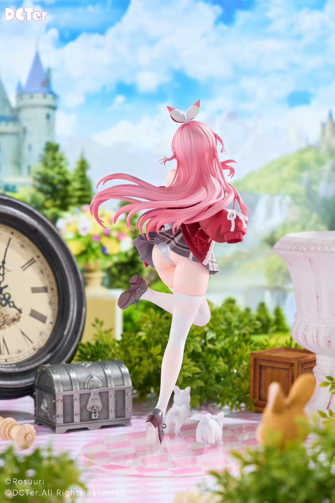 DCTer Studio - Licensed White Rabbit Rosu | 版权 白兔Rosu