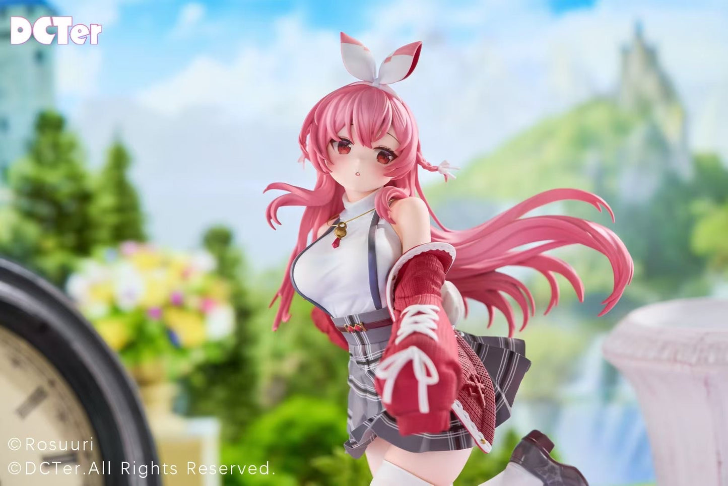 DCTer Studio - Licensed White Rabbit Rosu | 版权 白兔Rosu