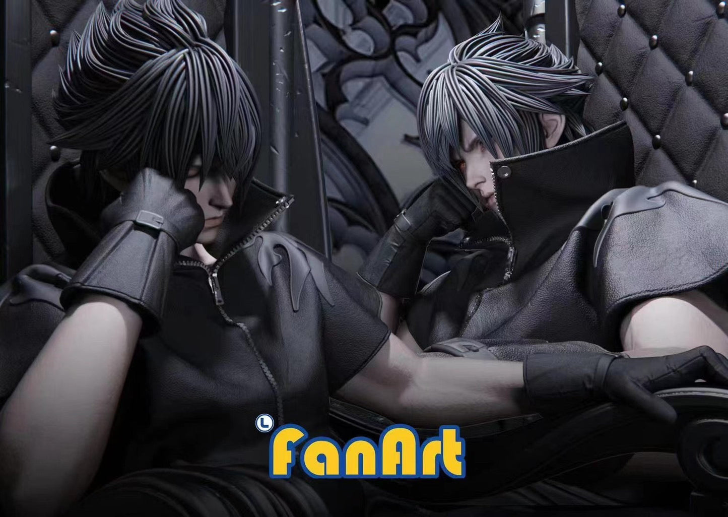Fanart Studio - Final Fantasy XIII Noctis Lucis Caelum | 最终幻想13 王子 诺克提斯·路西斯·伽拉姆