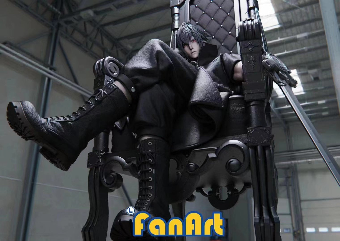 Fanart Studio - Final Fantasy XIII Noctis Lucis Caelum | 最终幻想13 王子 诺克提斯·路西斯·伽拉姆