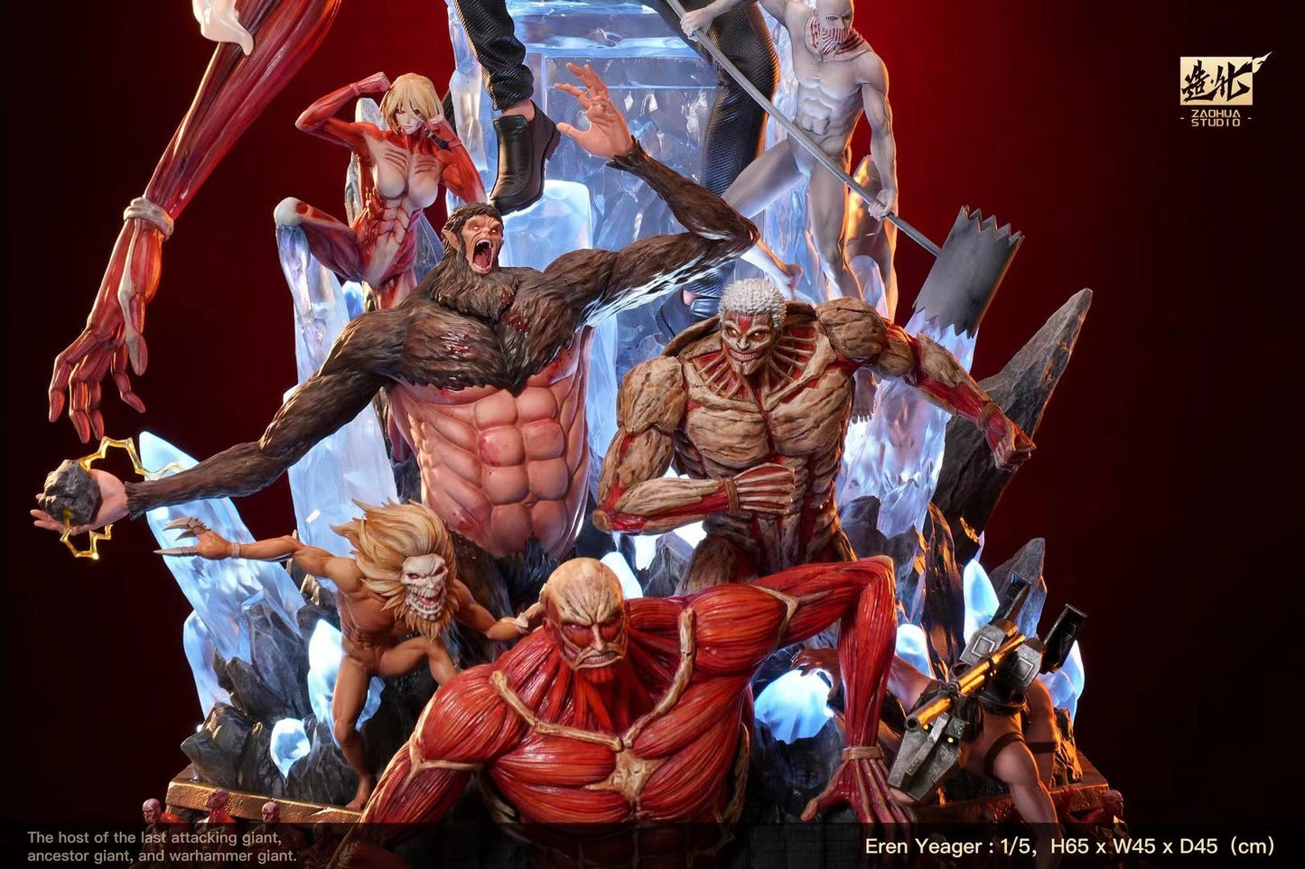 ZaoHua Studio - AOT Eren Jaeger On Throne | 进击的巨人 艾伦王座