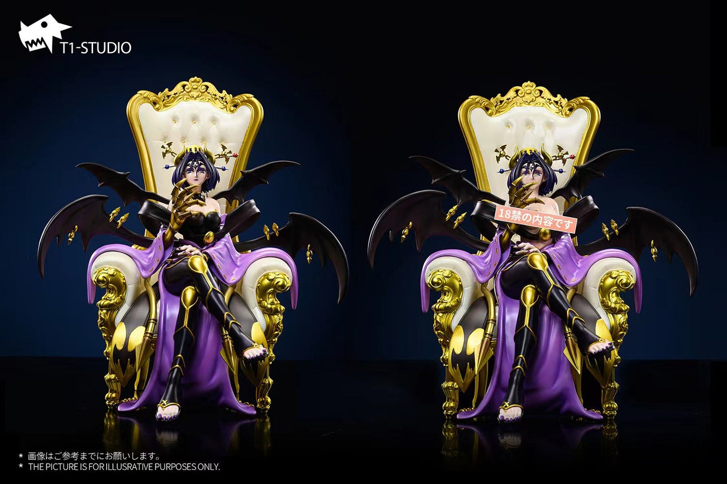 T1 Studio - Sitting Pose Lilithmon | 坐姿莉莉丝兽