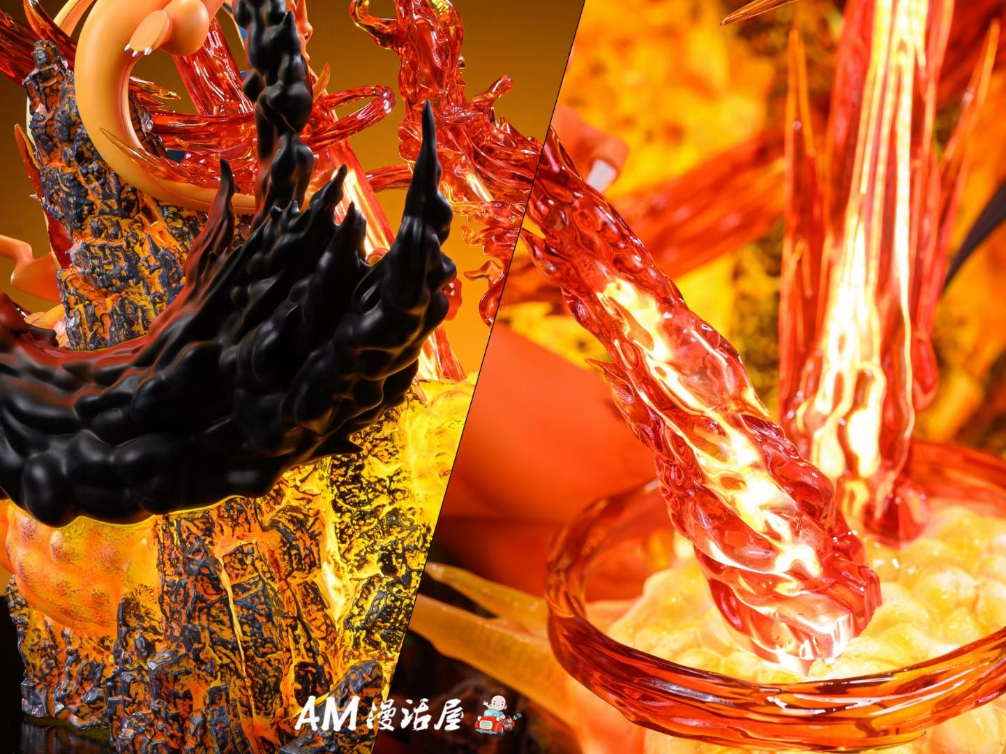 AM Studio - LavaWorld Charizard Family | 熔岩世界 喷火龙家族