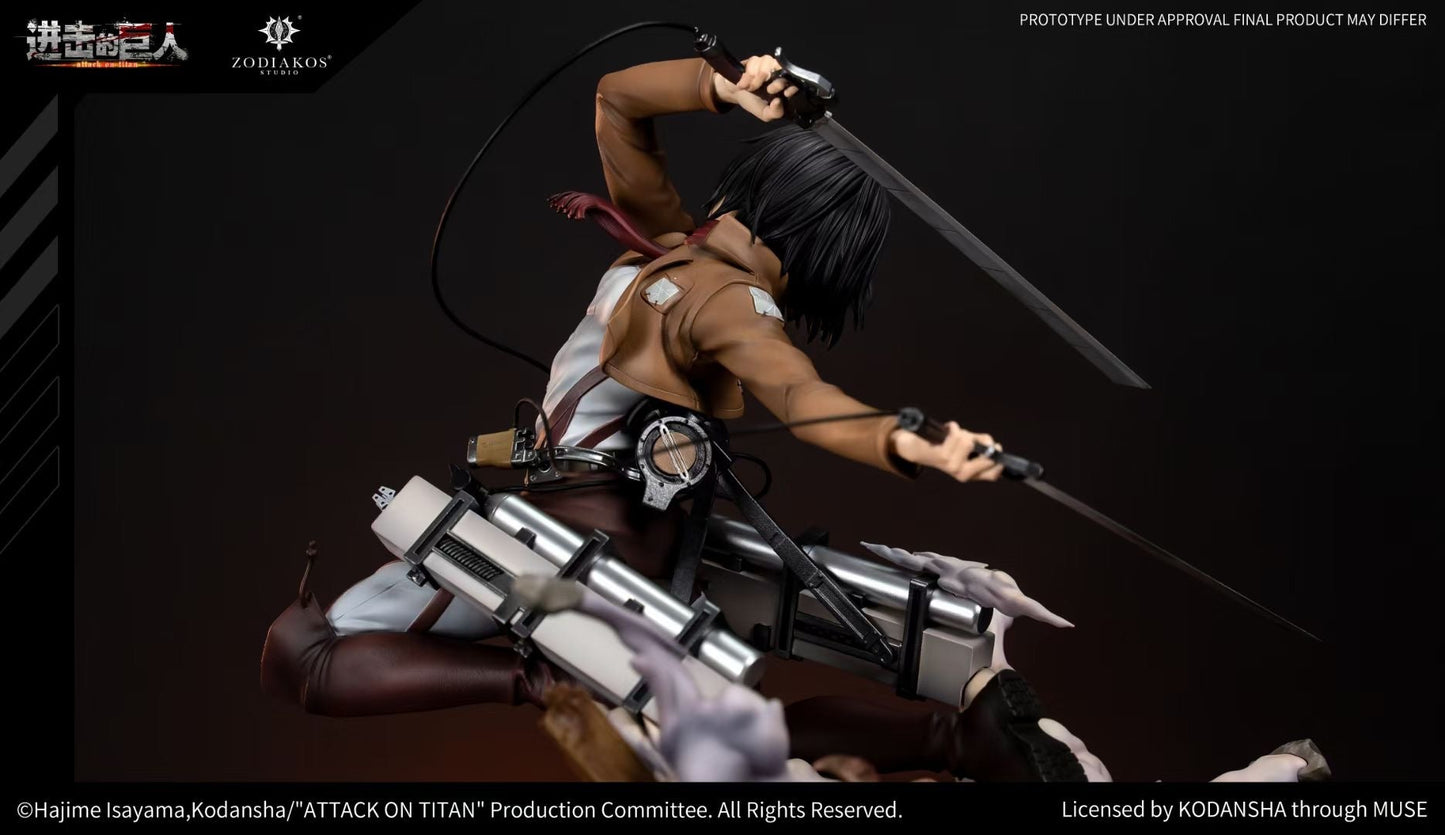 Zodiakos Studio - Licensed Mikasa Ackerman | 版权 三笠·阿克曼