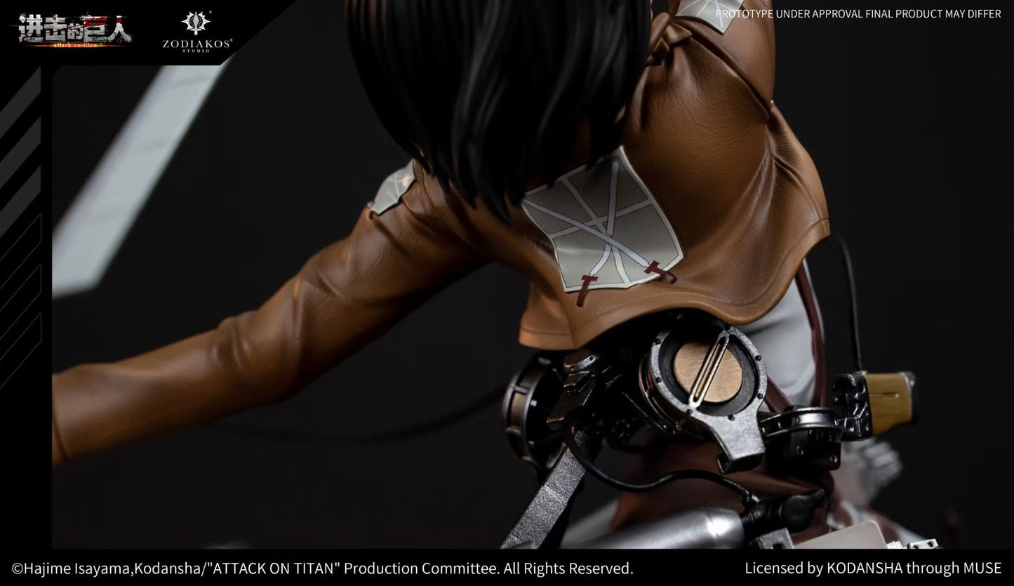 Zodiakos Studio - Licensed Mikasa Ackerman | 版权 三笠·阿克曼
