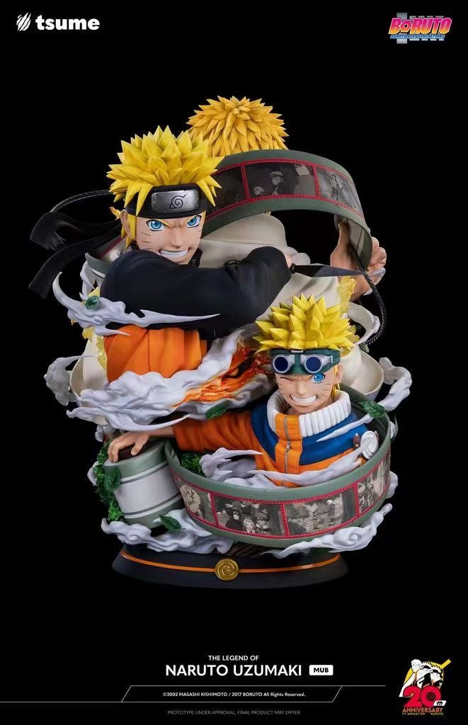 Tsume Studio - Licensed Naruto Uzumaki Bust | 版权漩涡鸣人胸像
